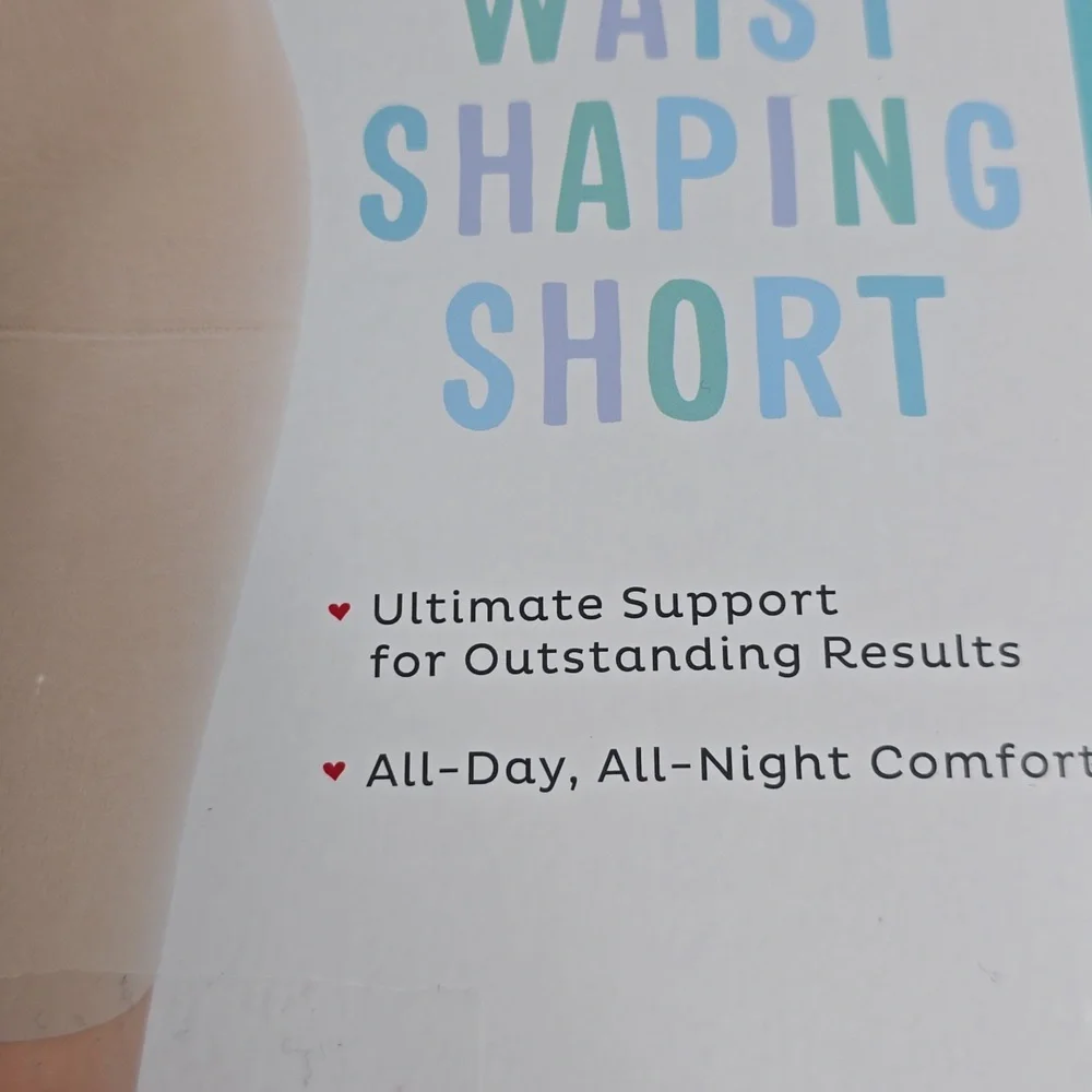 Assets SPANX High-Waist Shaping Short in Nude Size 1